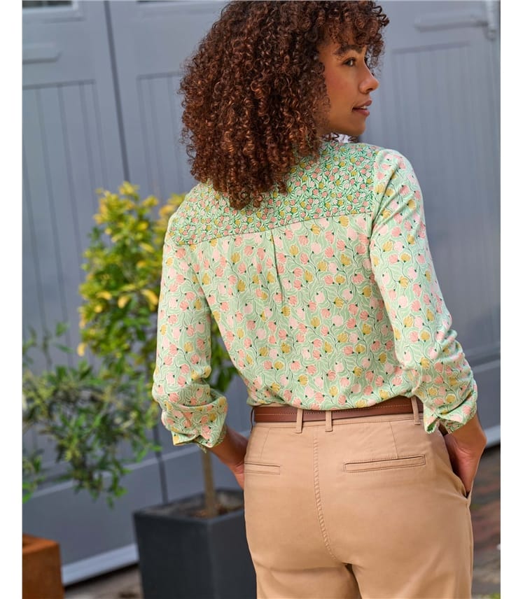 Mix Match Print Jersey Shirt