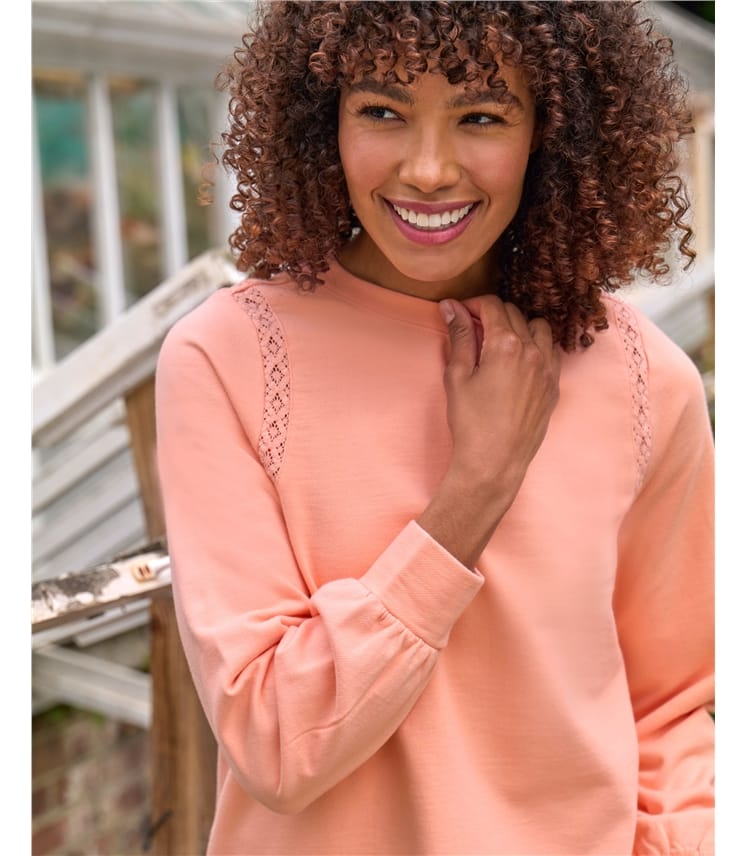 Lace Insert Jumper