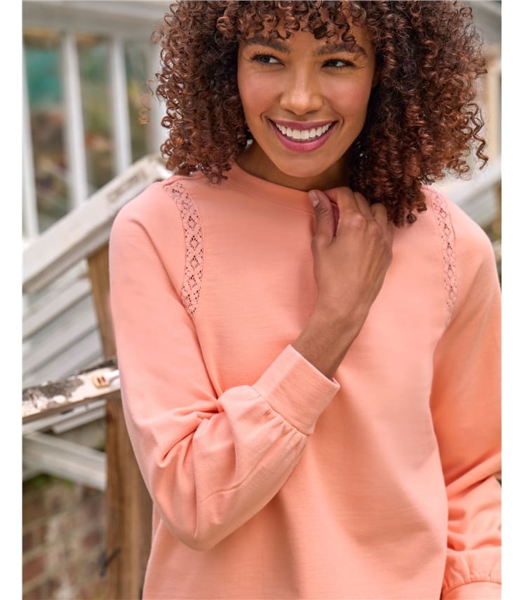 Lace Insert Jumper