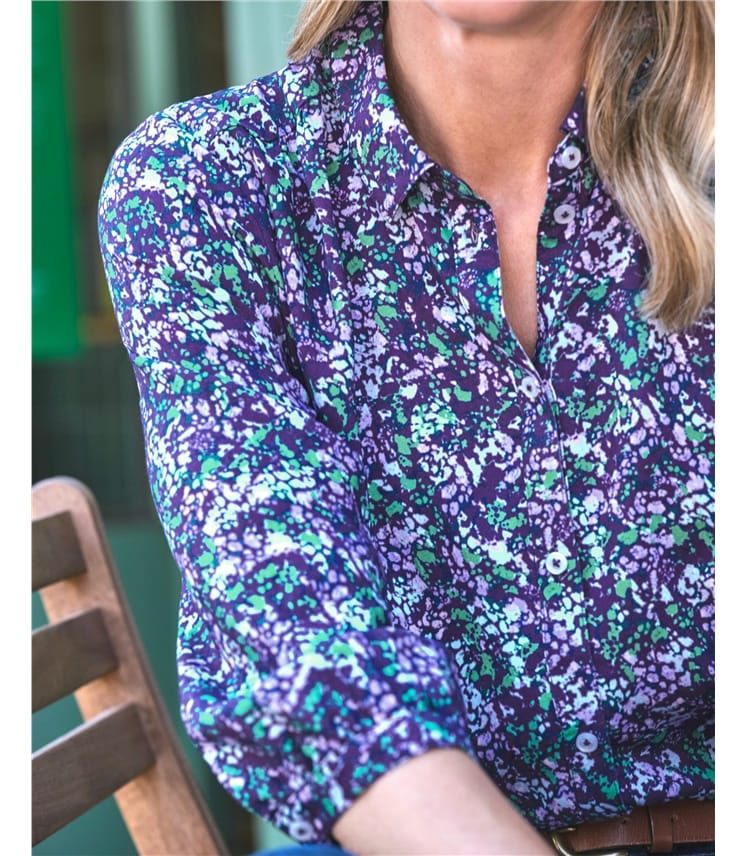 Full Sleeve Crinkle Blouse