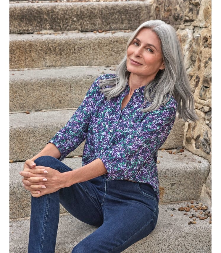 Full Sleeve Crinkle Blouse
