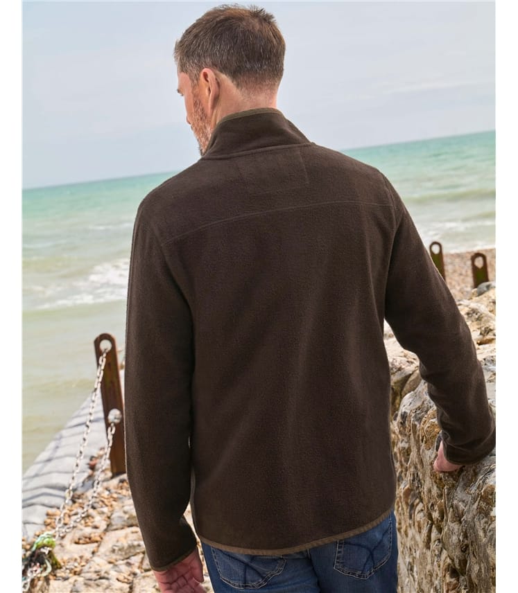 Organic Cotton Full Zip Fleece