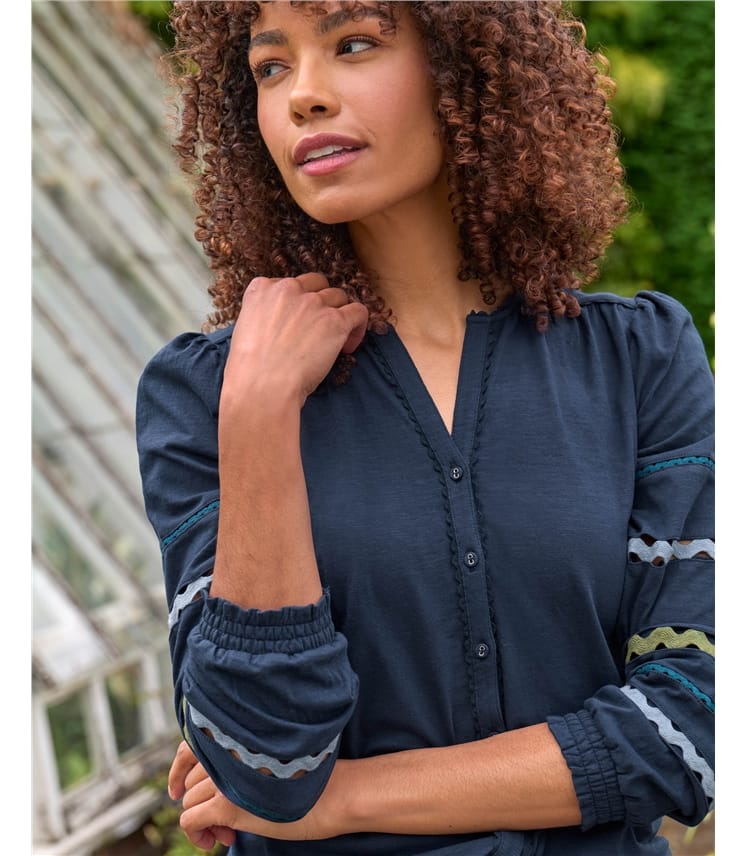 Ric Rac Insert Top