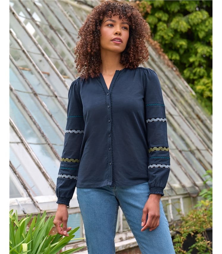 Ric Rac Insert Top