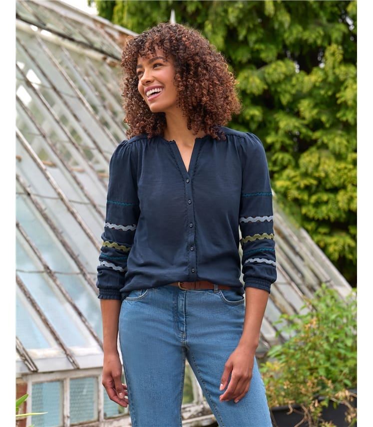 Ric Rac Insert Top