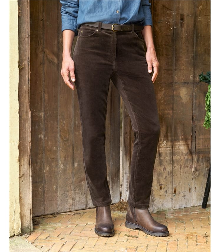 Cordhose aus Bio-Baumwolle für Damen