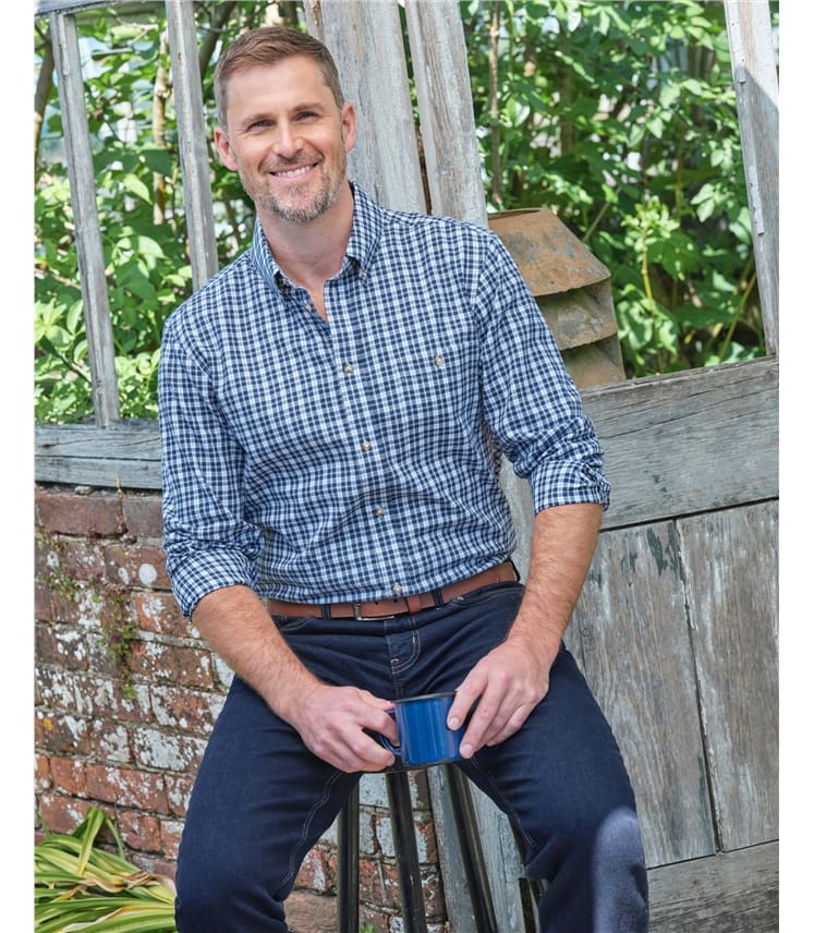 Check Cotton Shirt