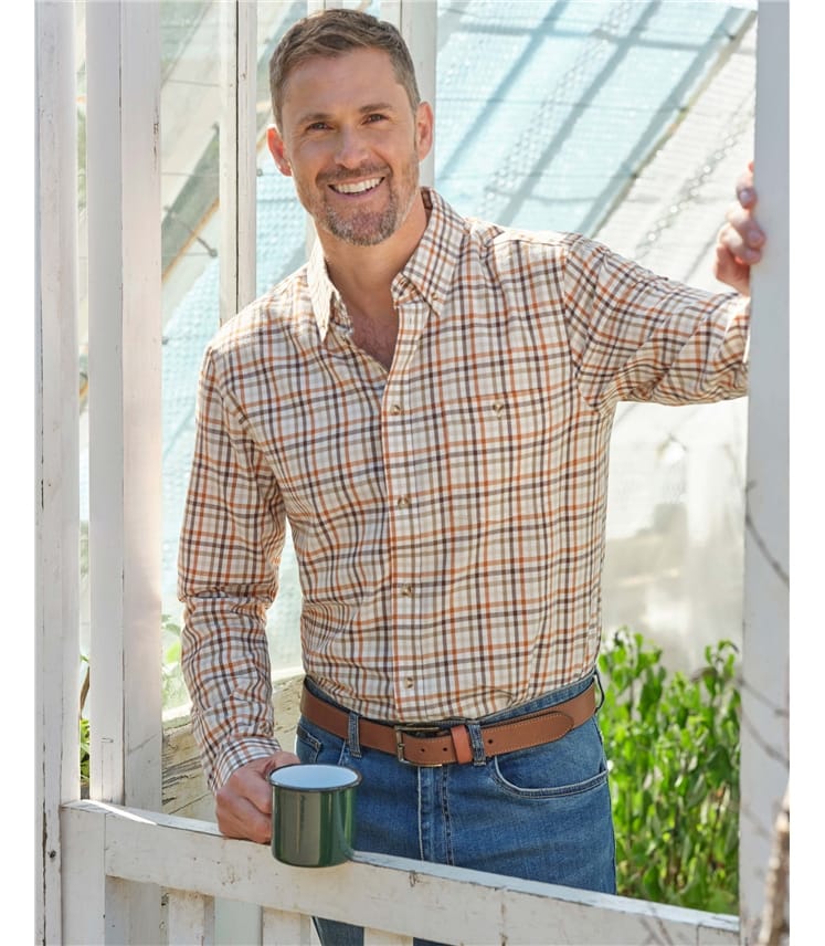 Check Cotton Shirt