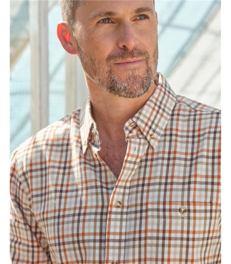 Check Cotton Shirt