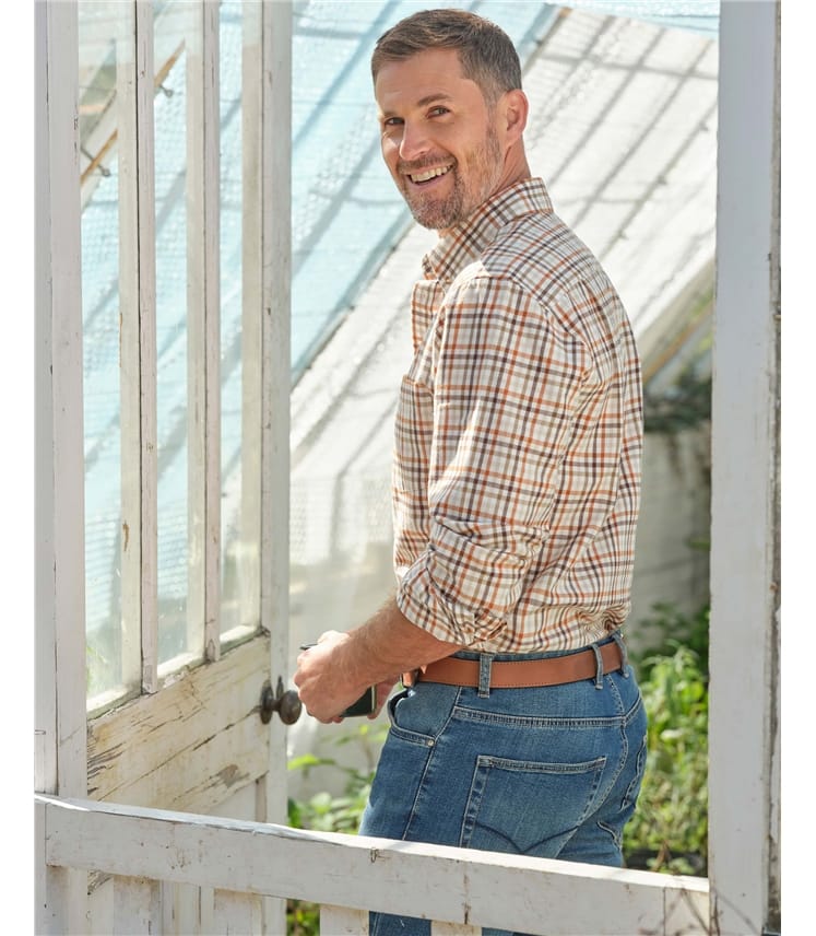Check Cotton Shirt