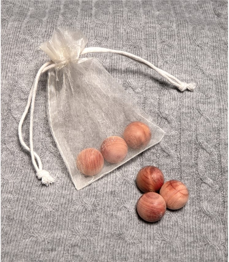 Cedar Brown Miscellaneous Moth Repellent Cedar Balls Knitwear