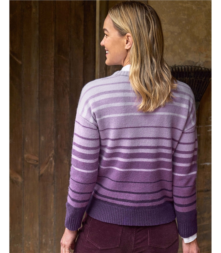 Ombre Stripe Jumper
