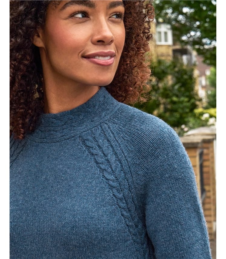 Cable Rib Knitted Dress