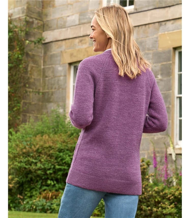 V Neck Boyfriend Pocket Cardigan
