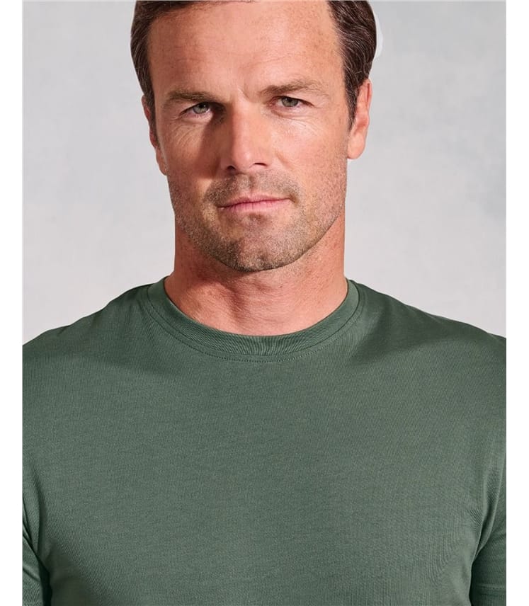 Hawkes Jersey Crew Neck Tshirt