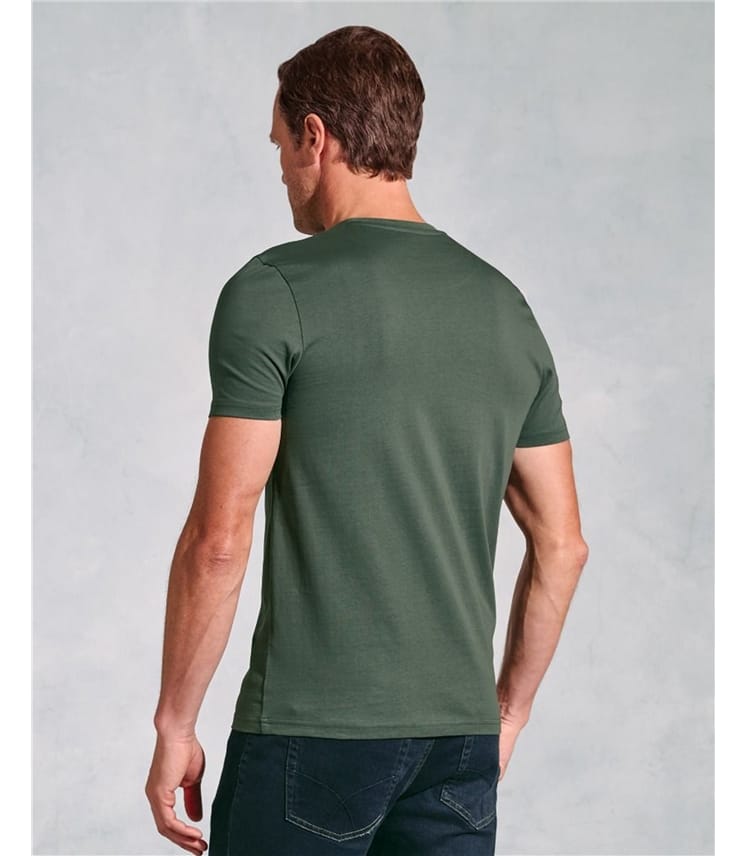 Hawkes Jersey Crew Neck Tshirt