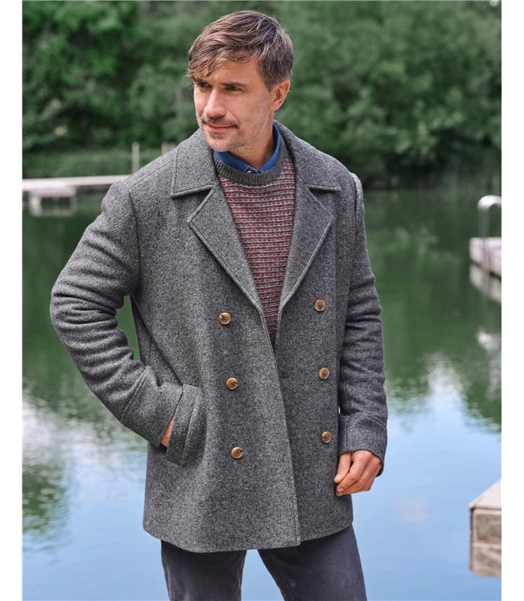 Mens Pea Coat