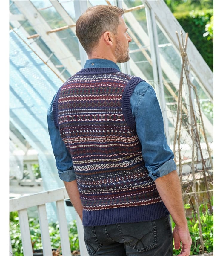 Lambswool Fairisle Slipover