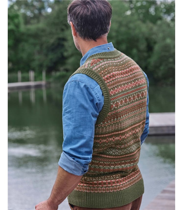 Lambswool Fairisle Slipover