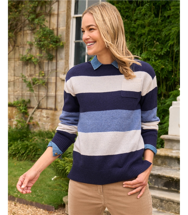Longline Pocket Boat Neck Tunic
