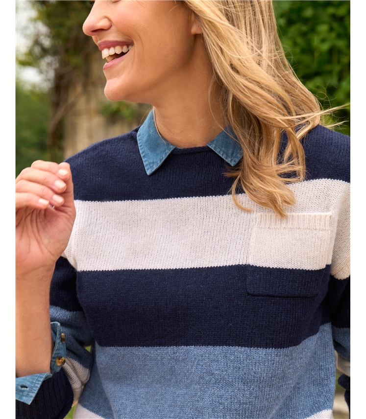 Longline Pocket Boat Neck Tunic