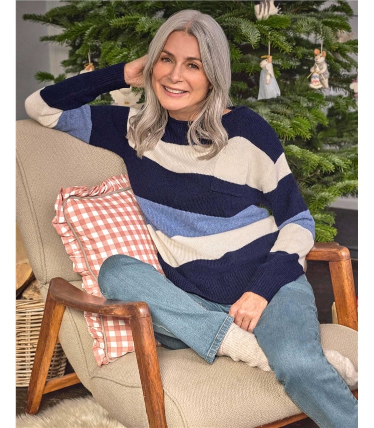 Longline Pocket Boat Neck Tunic