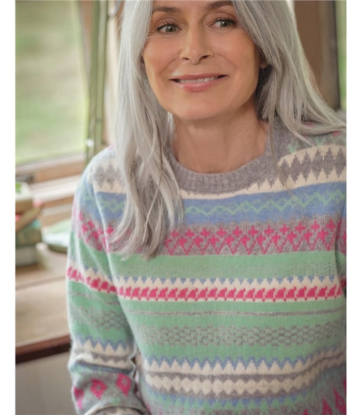 Sherbert Dip Fairisle Jumper