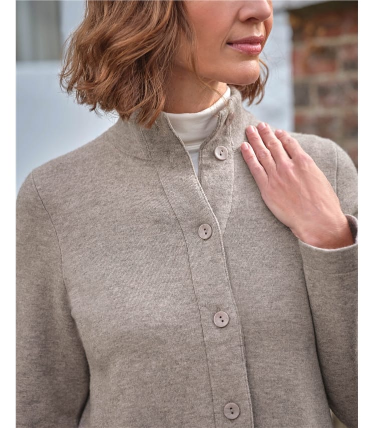 Funnel Neck Jacket