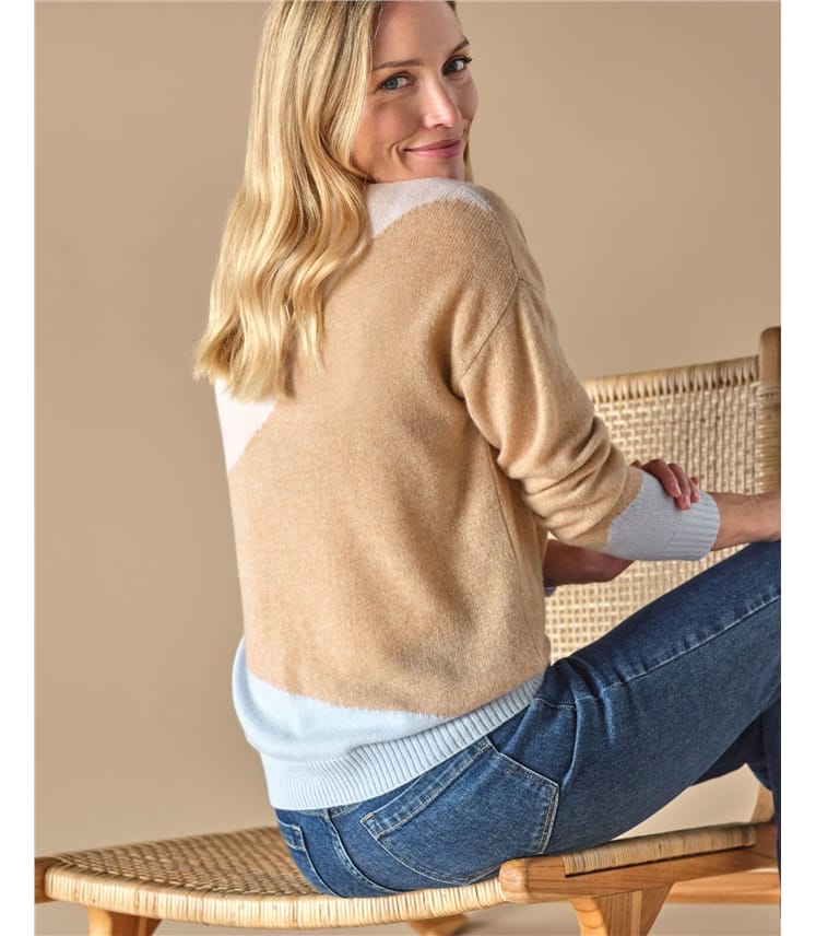 Gassato Wave Intarsia Sweater
