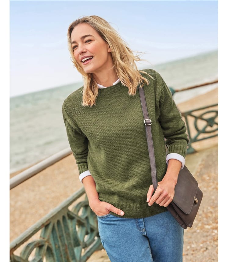 Pull Guernsey - Femme - Pure Laine