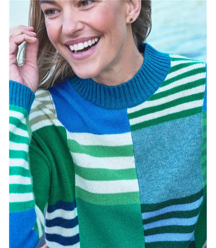 Hotchpotch Colour Block Jumper
