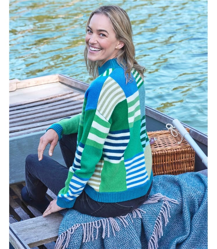 Hotchpotch Colour Block Jumper