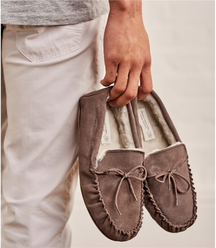 mens sheepskin slippers with hard sole