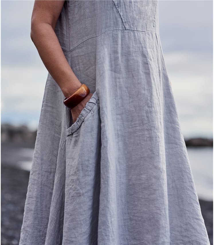 grey pinafore womens