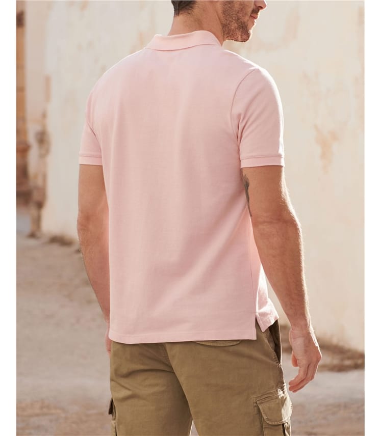 Organic Cotton Pique Polo