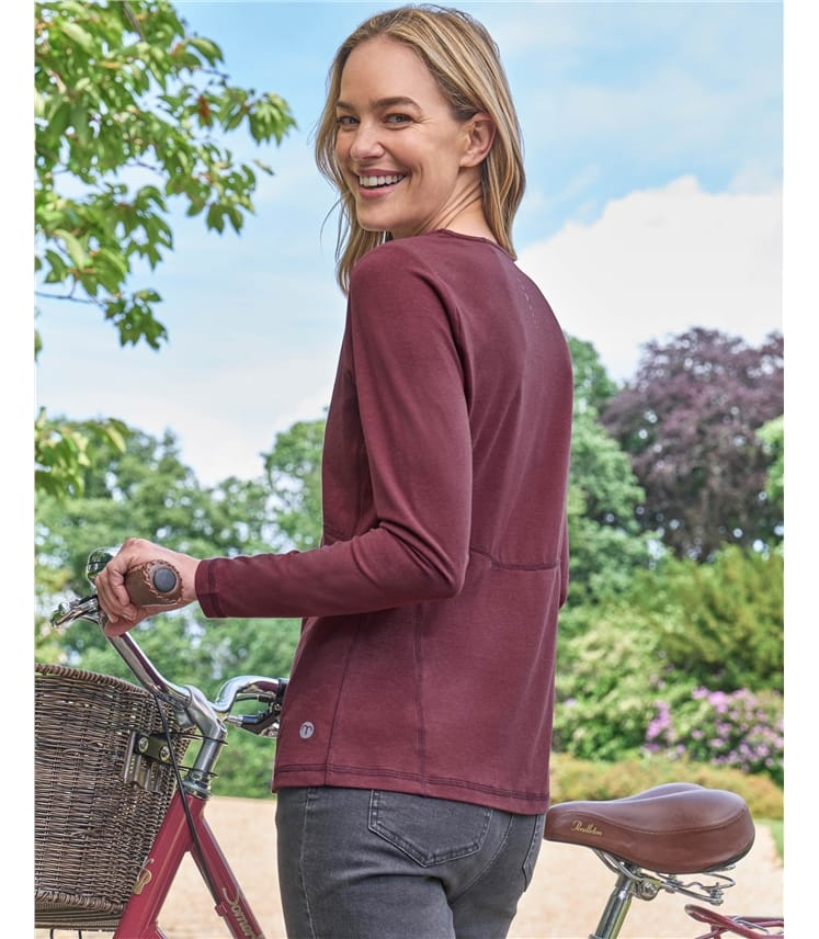 Trek Double Front V Neck Base Layer