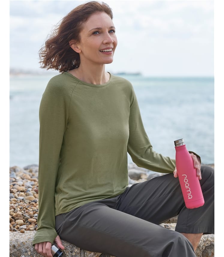 Passage Curved Hem Base Layer Top