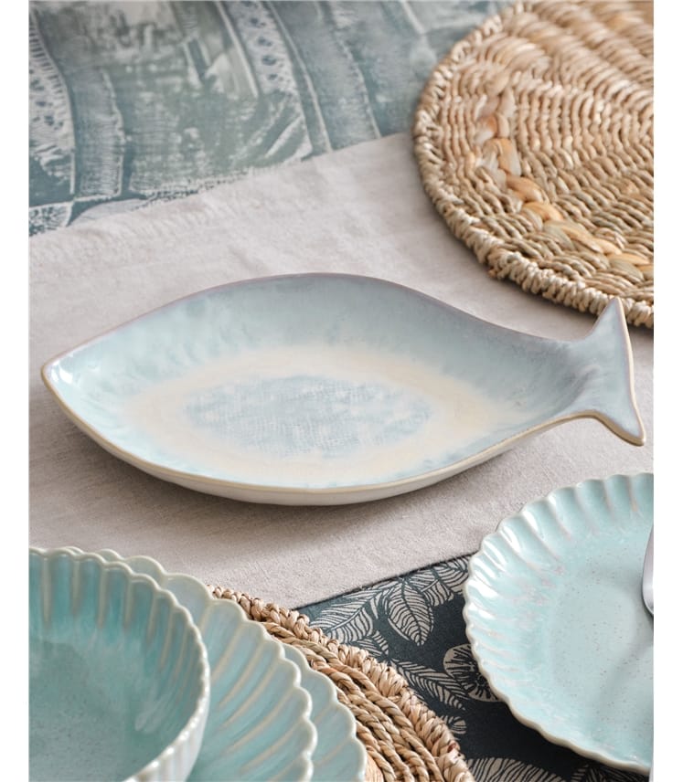Large Ceramic Fish Platter