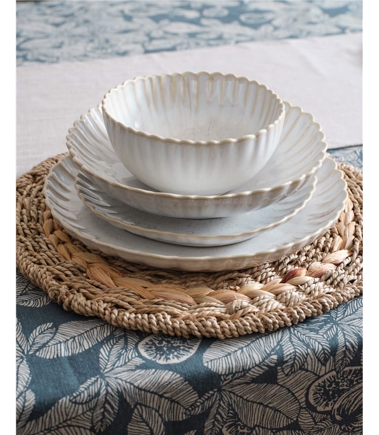 Scallop Cereal Bowl