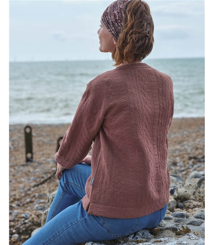 Verve Jacquard Sweatshirt