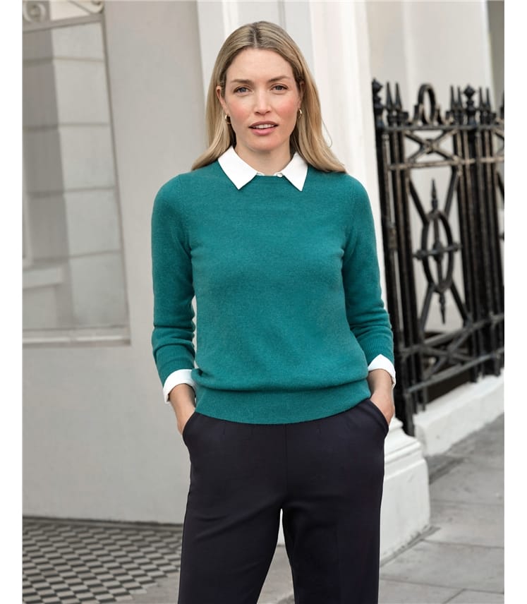 Cashmere Crew Neck Sweater