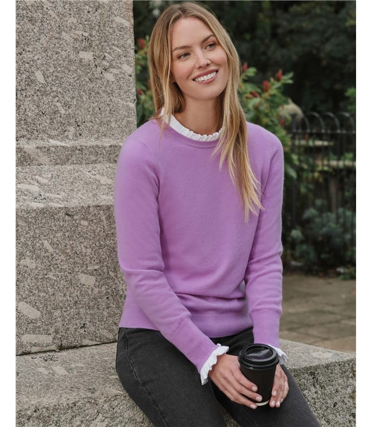 Cashmere Crew Neck Sweater