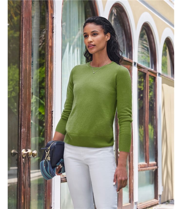 Cashmere Crew Neck Sweater