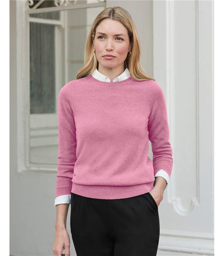 Cashmere Crew Neck Sweater