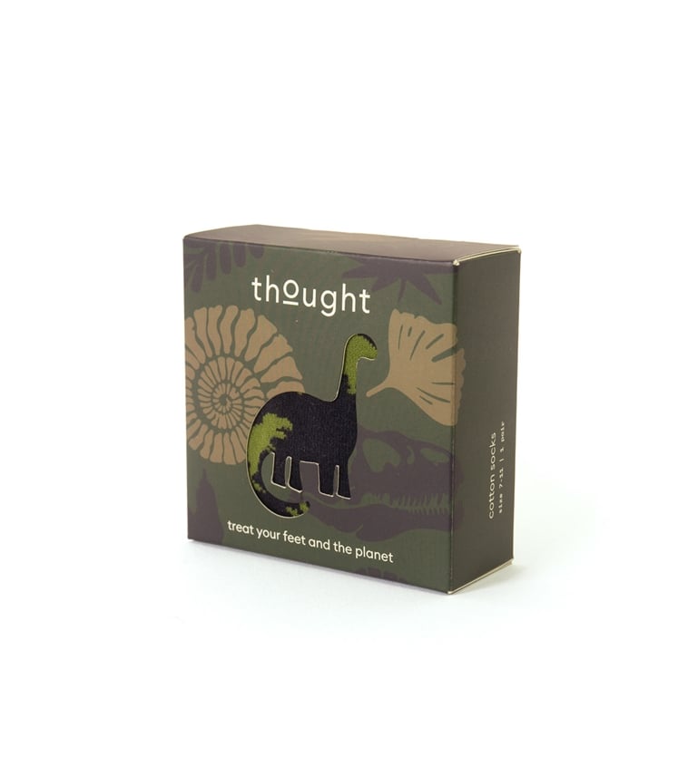 Mens Dino Organic Cotton Gift Box Socks