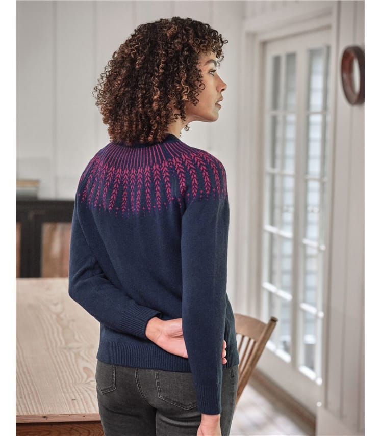 Floral Yoke Jumper