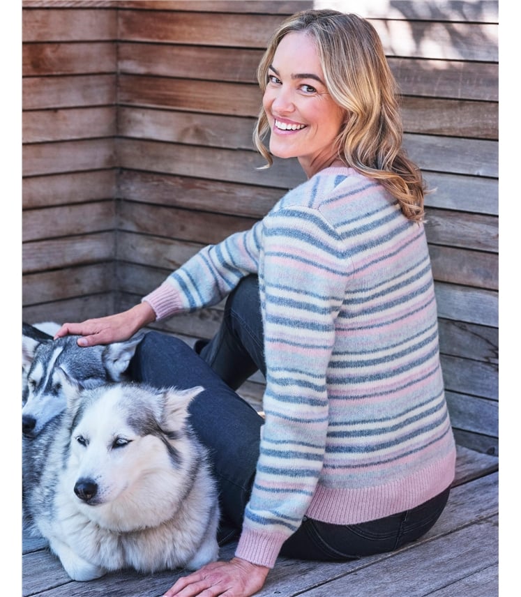 Soft Marled Stripe Jumper