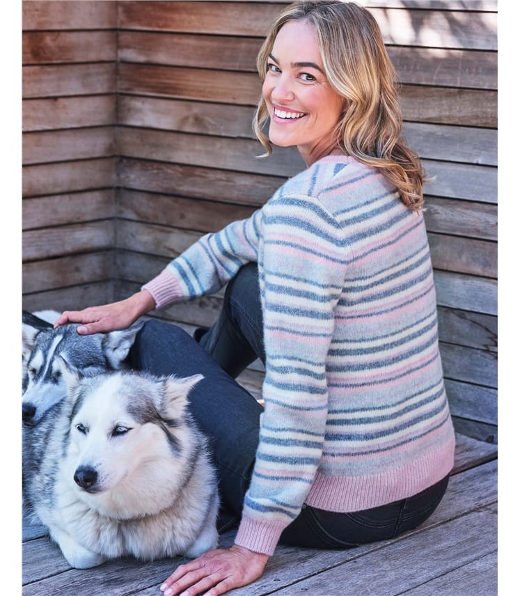 Soft Marled Stripe Jumper