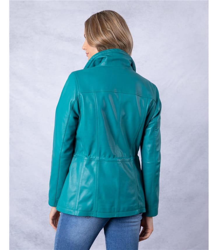 Levens Leather Field Jacket