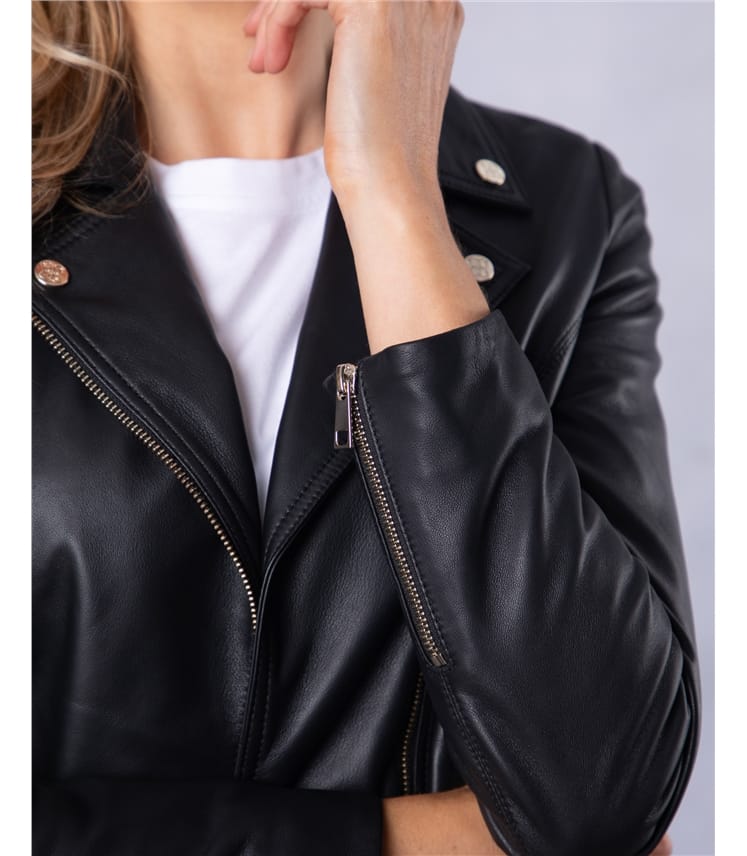 Knotts Leather Biker Jacket